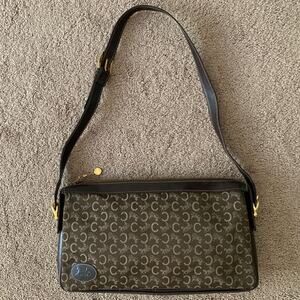 CL1009 Celine vintage women's horse carriage shoulder bag